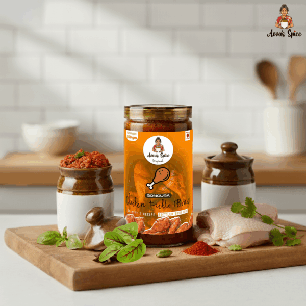 Gongura Chicken Pickle Avvas Spice