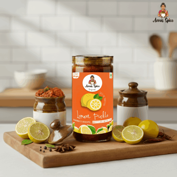 Lemon pickle avvas spice